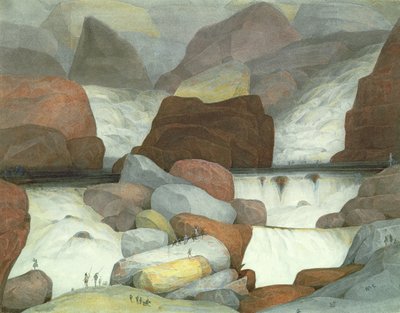 Watersprites in a Stream, c.1865 by General John Chamberlayne